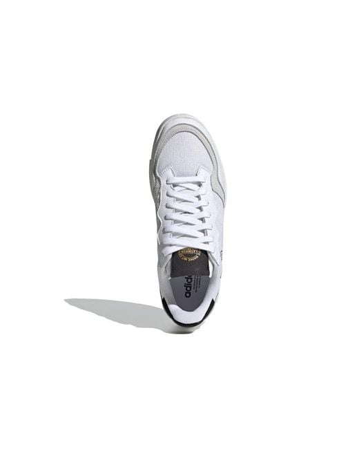 Adidas White Supercourt 'Cloud Core' for men