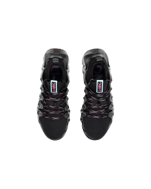 Li-ning Black Crazy Run Flex Galaxy' for men