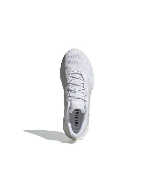 Adidas White X9000L3 Shoes 'Cloud' for men