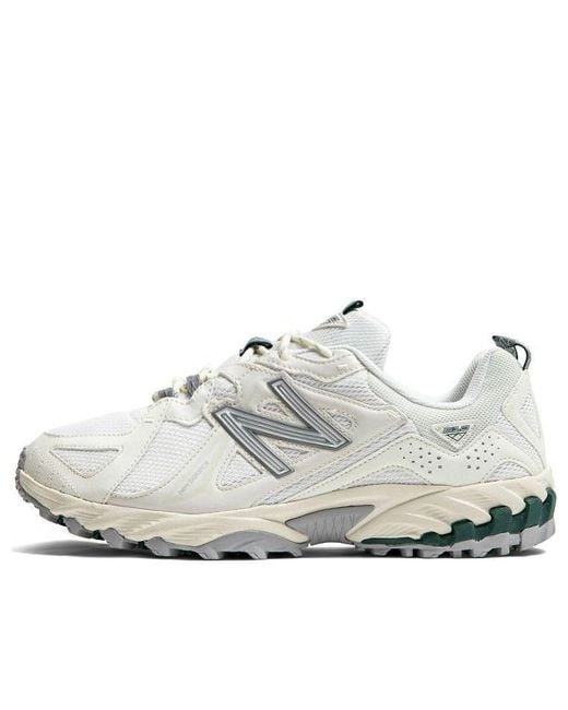 New Balance White 610 'Angora Nightwatch' for men