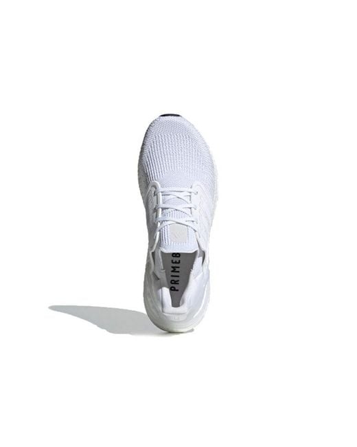 Adidas White Ultraboost 20 Consortium 'Triple' for men