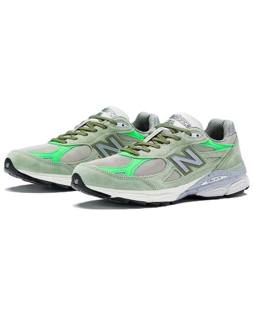 New Balance Green Patta X 990V3 Made for men