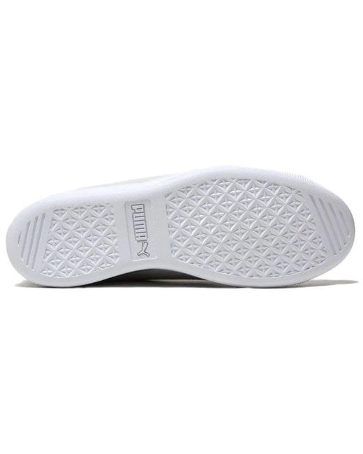 PUMA White (Wmns) Vikky Ribbon Patent Casual'