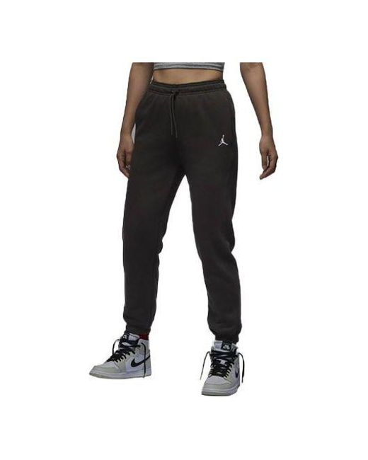 Nike Black Brooklyn Fleece Sweatpants for men