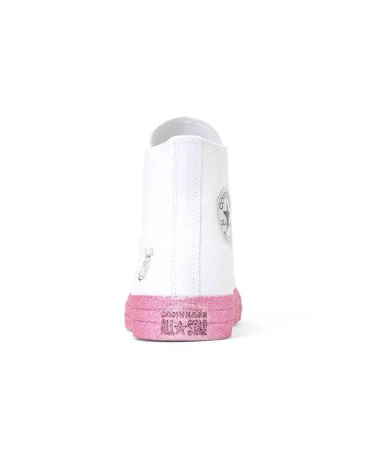 Converse White X Miley Cyrus Chuck Taylor All Star High for men