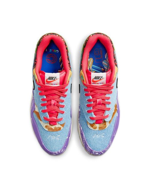 Nike Blue X Concepts Air Max 1 'Fuchsia' for men