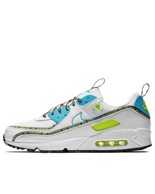 Nike Blue Air Max 90 Se 'Worldwide Pack for men