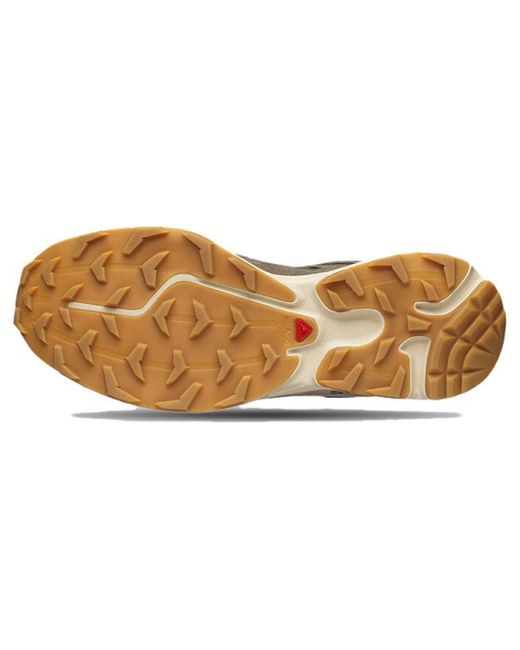 Salomon Brown Xt-6 'Expense Leather' for men