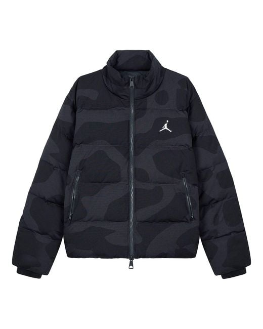 Nike Blue Flight Heritage Down Jacket Asia Sizing for men