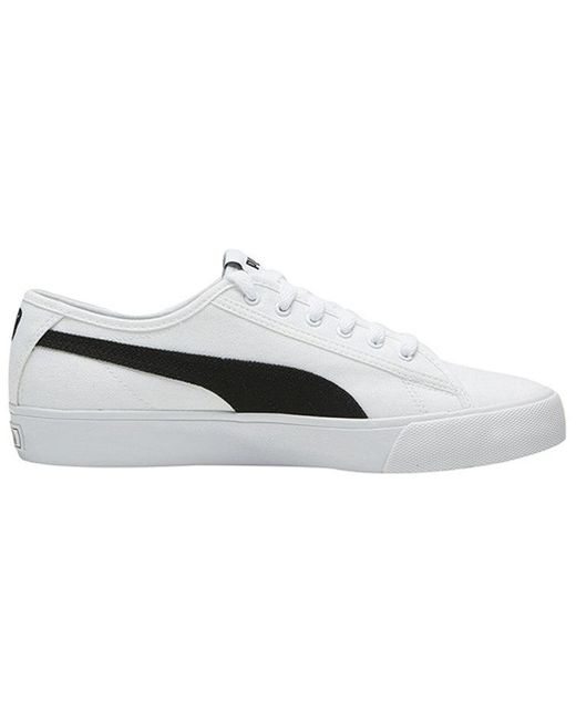 PUMA White Bari Cv Low for men