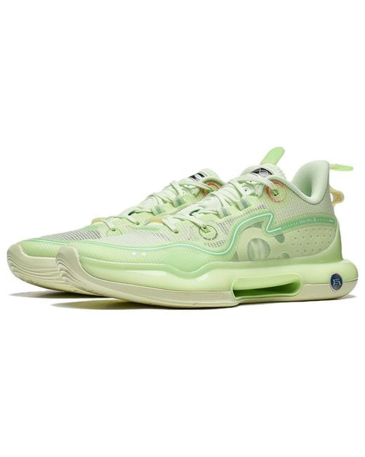 Li-ning Green Yushuai Evolution Low Grass' for men