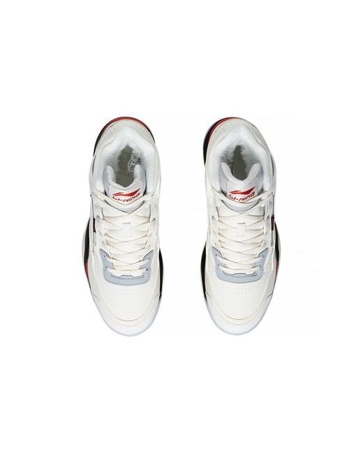 Li-ning White Ln Bbs for men