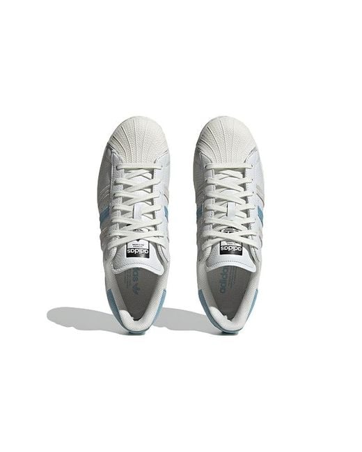 Adidas Blue Superstar 'Cream Preloved' for men