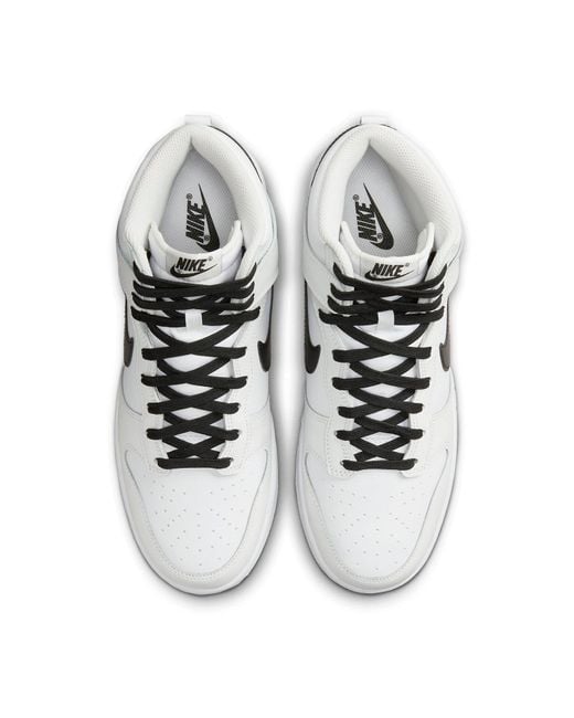 Nike White Dunk High 'Reverse Panda' for men