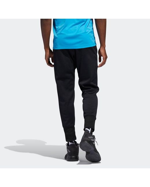 Adidas Black Act Side Stripe Printing Sports Long Pants for men