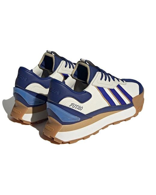 Adidas Blue Futro Mixr Shoes 'Aluminium Lucid' for men