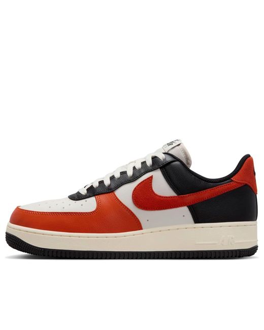 Nike Red Air Force 1 '07 Lv8 Vintage Coral Phantom' for men