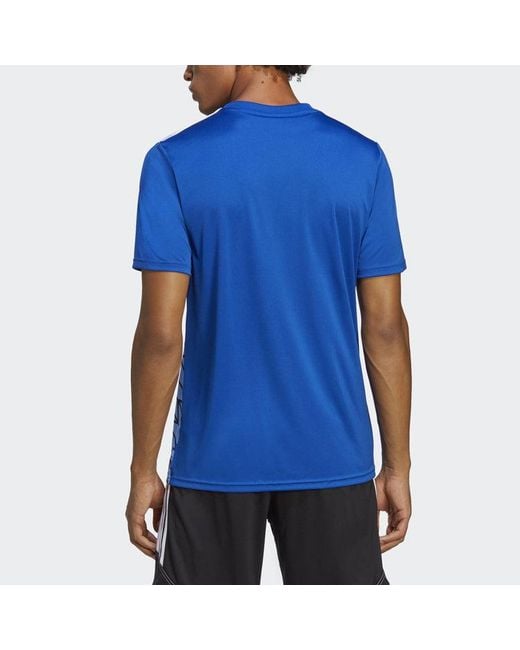 Adidas Blue Team Icon 23 Soccer Jersey 'Royal' for men