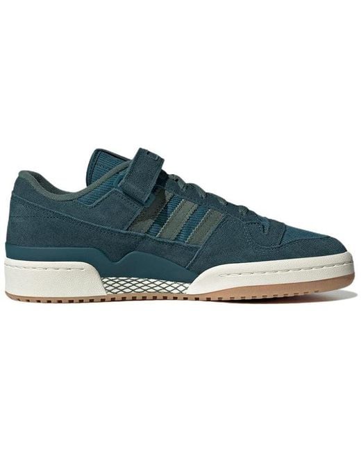 Adidas Blue Originals Forum 84 Low Corduroy Forest for men