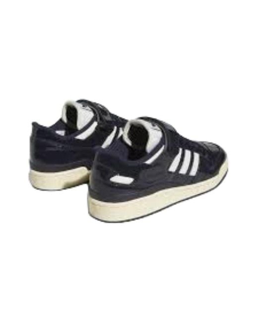 Adidas Blue Forum 84 Low Trainers Size 8.5 for men