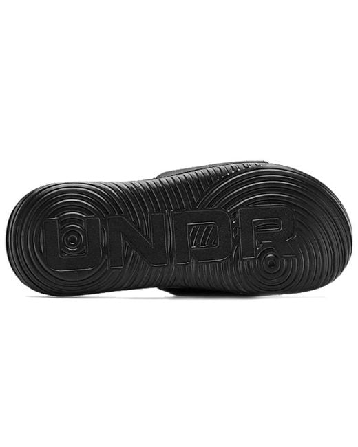 Under Armour Black (Wmns) Ansa Fixed Slides