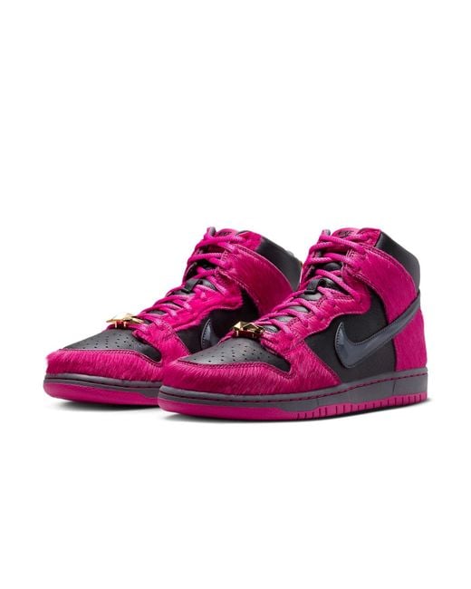 Nike Purple Sb Dunk High 'Run The Jewels Active' for men