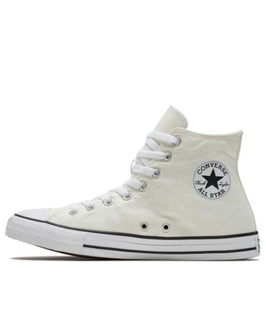 Converse White Cheerful Chuck Taylor All Star High Top Egret for men