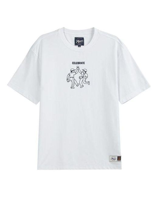 Mizuno White Heritage T-shirt for men