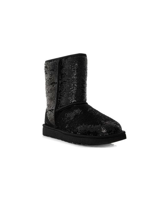 Ugg Black (Wmns) Classic Short Cosmos Sequin