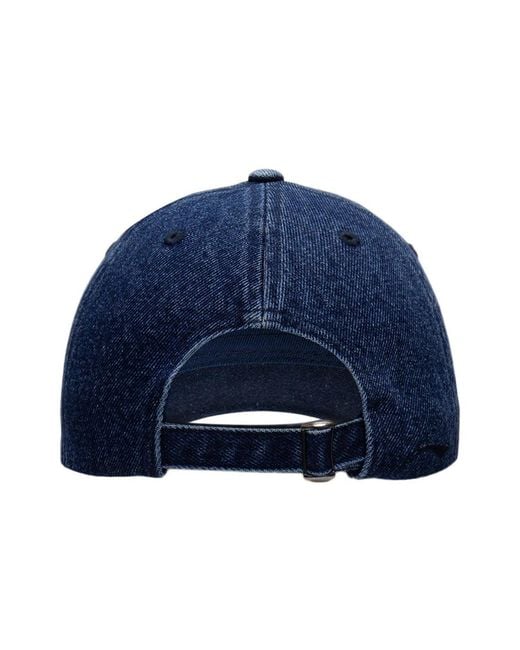 Li-ning Blue X Disney Logo Denim Baseball Cap