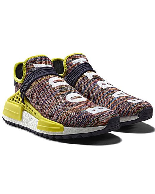 Adidas Yellow X Pharrell Nmd Hu Trail 'Noble Ink' for men