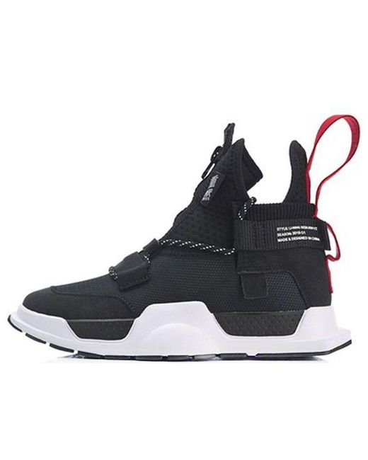 Li-ning Blue Reburn Mid for men