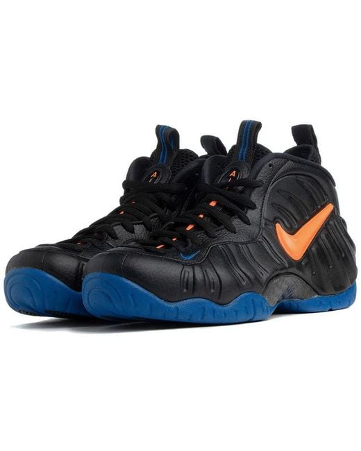 Nike Blue Air Foamposite Pro 'Knicks' for men