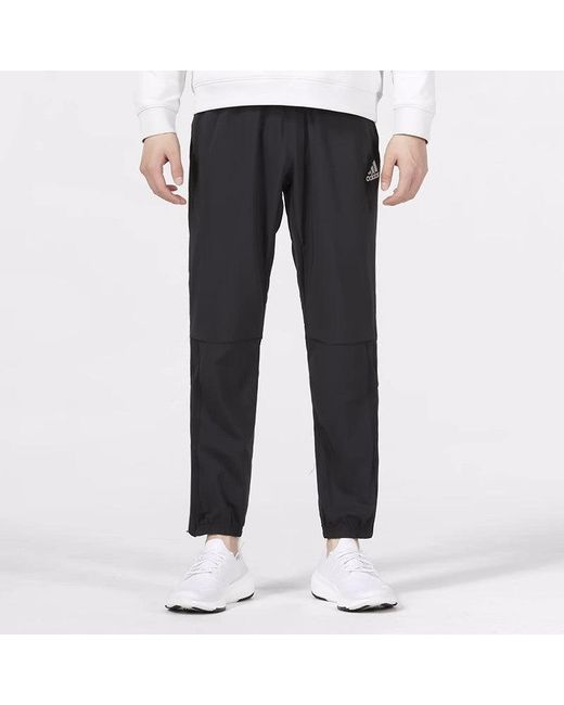 Adidas Black Bb Woven Pants for men