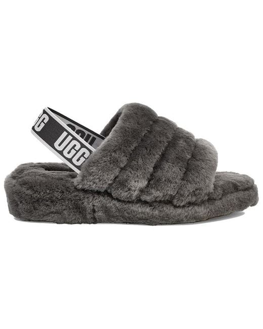 Ugg Brown (Wmns) Fluff Yeah Slide Thick Sole Slippers