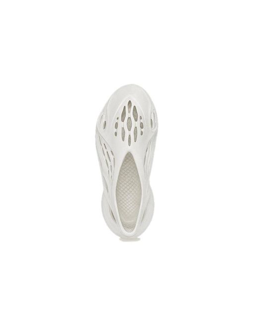 Adidas White Yeezy Foam Runner 'Sand' for men