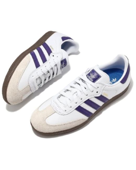 Adidas Blue Samba Adv 'Cloud Collegiate Metallic' for men