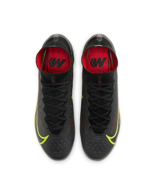 Nike Black Mercurial Superfly 8 Elite Fg Cyber' for men