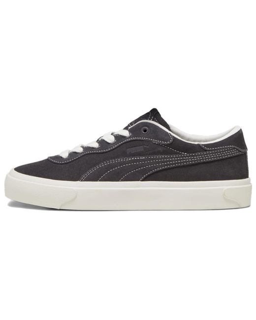 PUMA Gray Capri Royale Suede 'Dark' for men