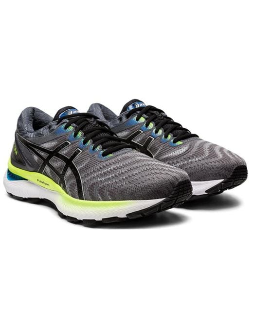 Asics Blue Gel-Nimbus 22 Lime' for men