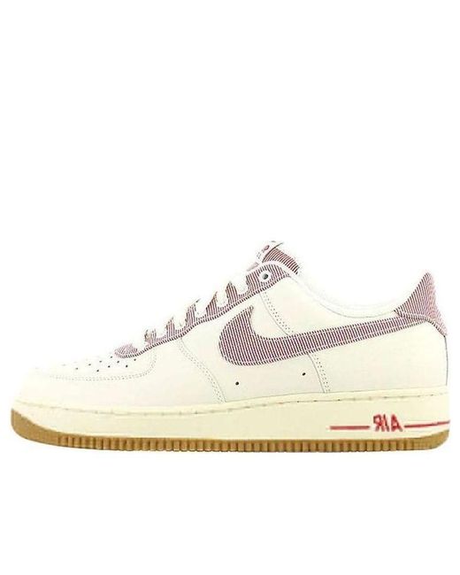 Nike White Air Force 1 Low 'Seersucker' for men