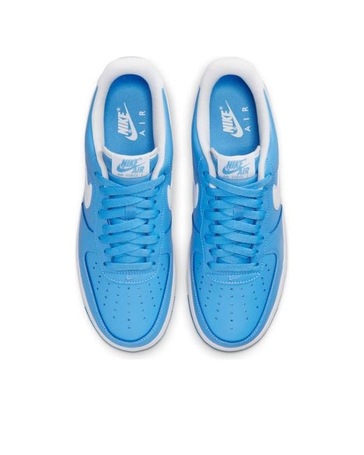 Nike Blue Air Force 1 '07 'University' for men