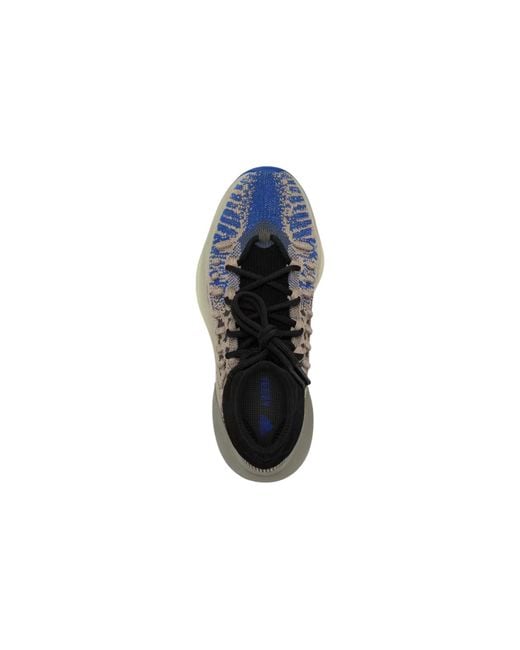 Adidas Black Yeezy Bsktbl Knit Lace Up Sneakers for men