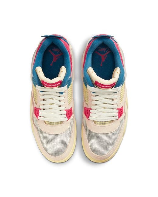 Nike Blue 4 Retro X Union La 'Guava Ice' for men