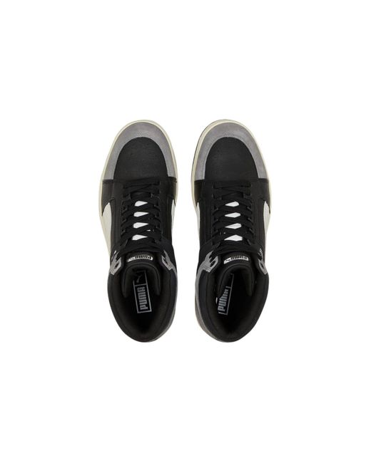 PUMA Black Slipstream Mid Heritage for men