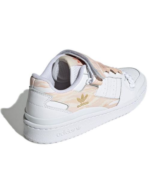 Adidas White (Wmns) Originals Forum Low Sneakers