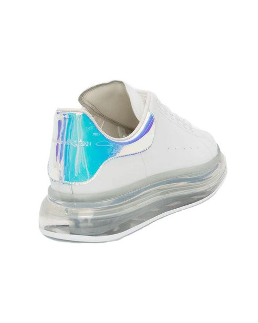 McQueen White (Wmns) Oversized Sneaker 'Clear Sole