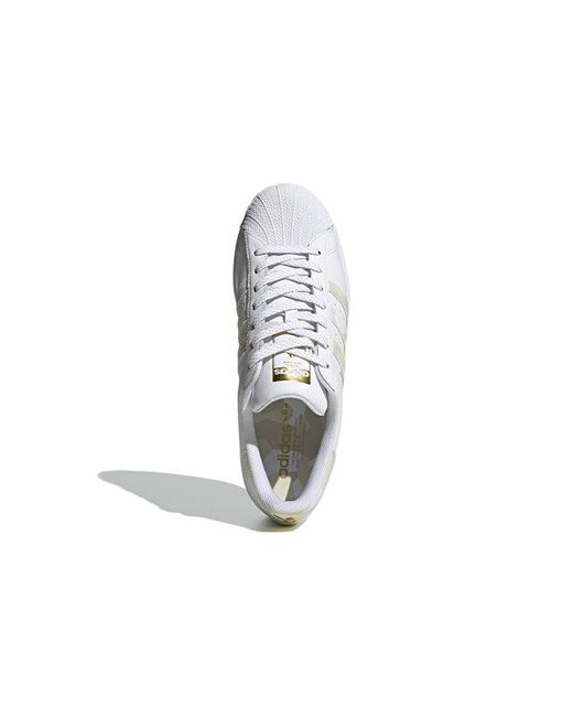 Adidas White Superstar 'Camo Stripe' for men