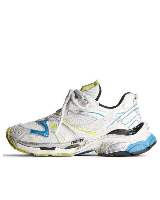 Balenciaga Blue Runner 2.0 Sneakers And Mesh And Polyurethane' for men