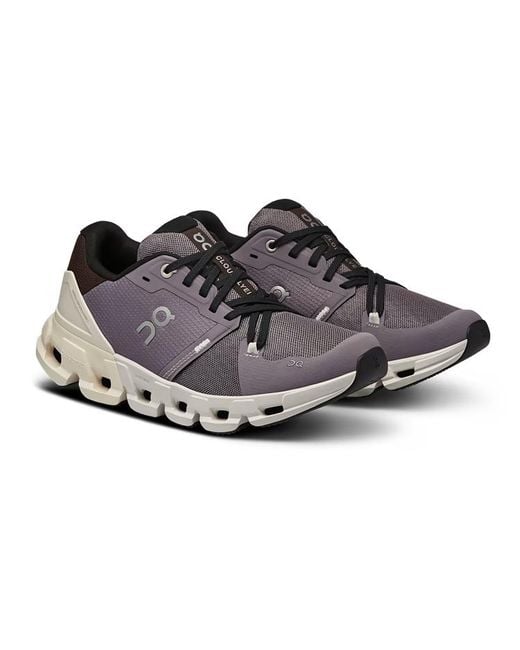 On Shoes Brown (Wmns) Cloudflyer 4 'Shark Pearl'